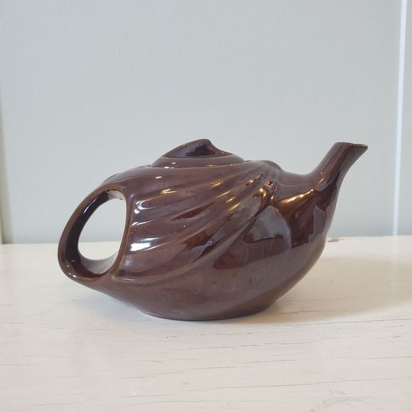 Vintage Japan Aladdin Genie Pot Brown Small - Picture 8 of 8